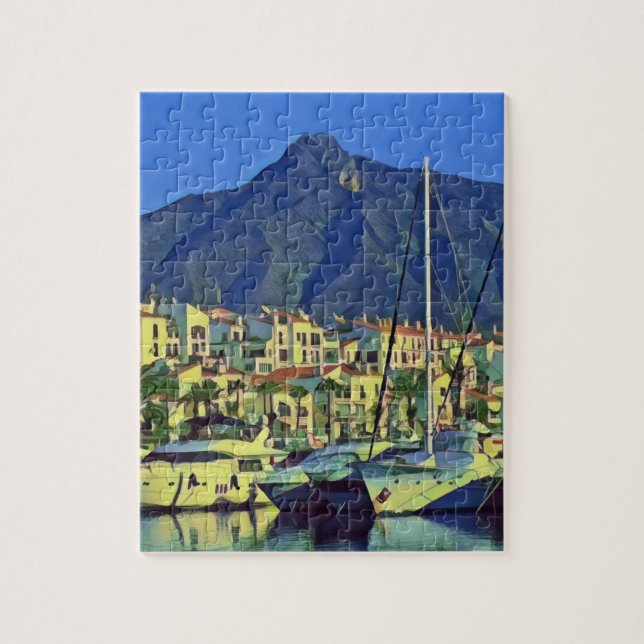 Andalusia - MARBELLA - panorama Jigsaw Puzzle (Vertical)