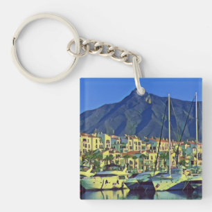 Andalusia - MARBELLA - panorama Key Ring