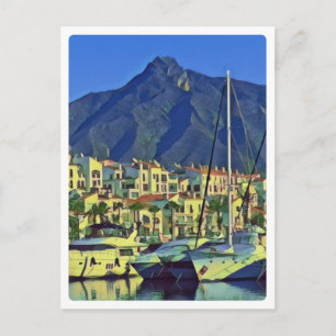 Andalusia - MARBELLA - panorama Postcard