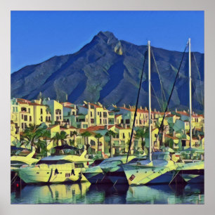 Andalusia - MARBELLA - panorama Poster
