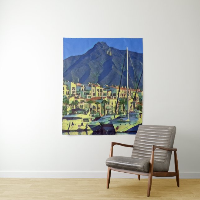 Andalusia - MARBELLA - panorama Tapestry (In Situ)