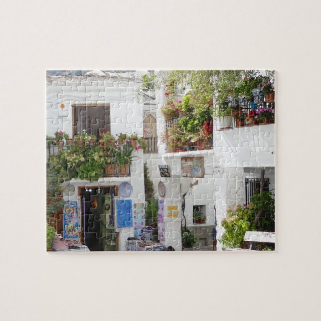 Andalusia Pedestrian Street Spain Europe Travel Jigsaw Puzzle (Horizontal)