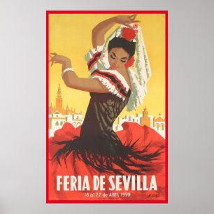 Andalusia, seville poster