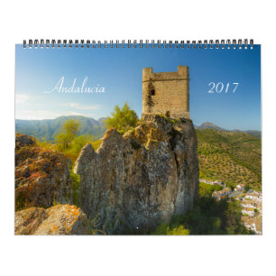 Andalusia, Spain Calendar 2017
