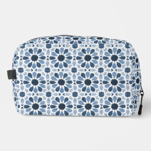 Andalusian Echoes: Boho Moroccan Geometry Dopp Kit