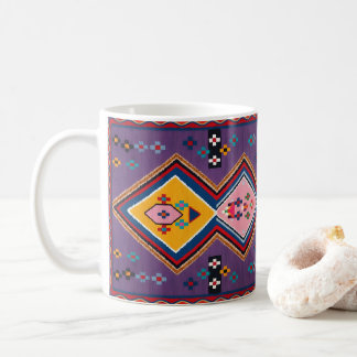 Andalusian Heritage Geometric Fine Art Coffee Mug