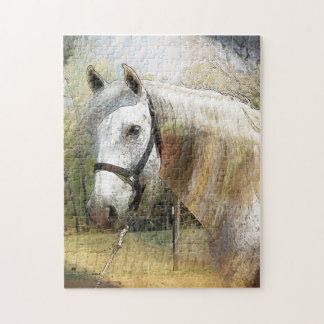 ANDALUSIAN HORSE PORTRAIT Puzzle