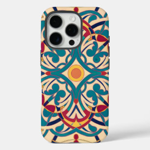 Andalusian mosaic minimal, Mandala-Pattern iPhone 16 Pro Case