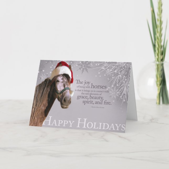 Andalusian Santa Holiday Card (Front)