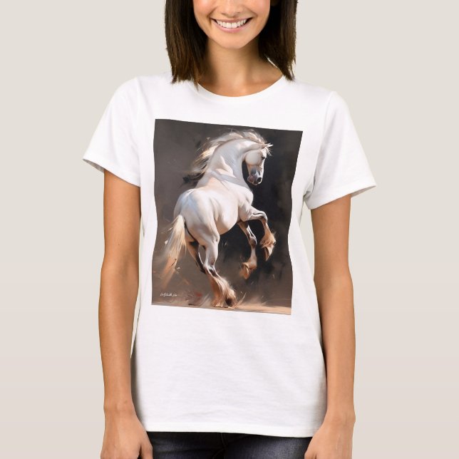 Andalusian Stallion  T-Shirt (Front)