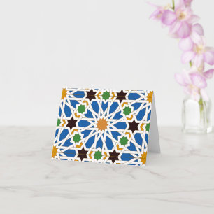 Andalusian Tiles 10 (Real Alcazar, Seville) Card