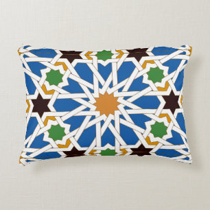 Andalusian Tiles 10 (Real Alcazar, Seville) Decorative Cushion