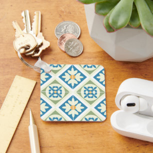 Andalusian Tiles 13 Key Ring