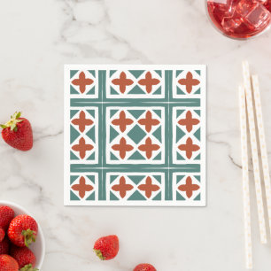 Andalusian Tiles 15 Napkin