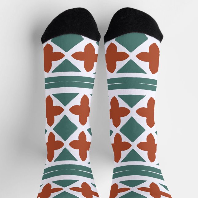 Andalusian Tiles 15 Socks (Top)
