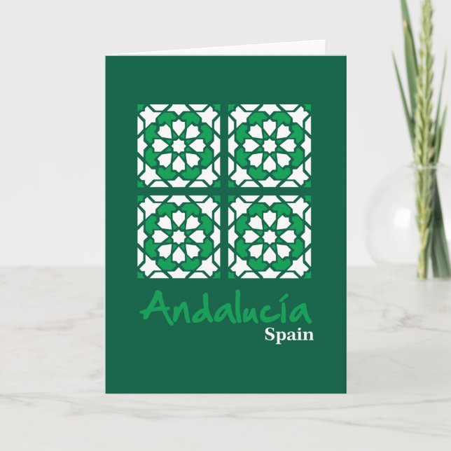 Andalusian Tiles 2 Card (Front)