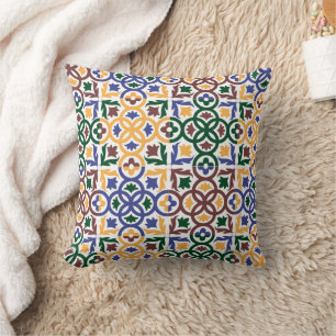Andalusian Tiles 3 Cushion