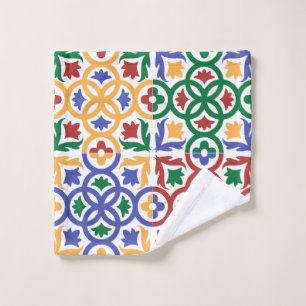Andalusian Tiles 3 Wash Cloth
