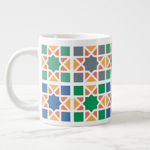 Andalusian Tiles 4 Large Coffee Mug