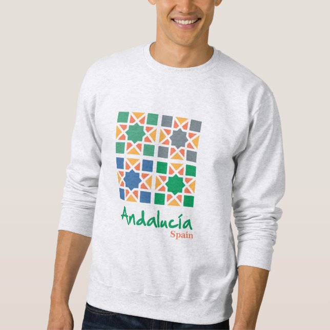 Andalusian Tiles 4 Sweatshirt (Front)