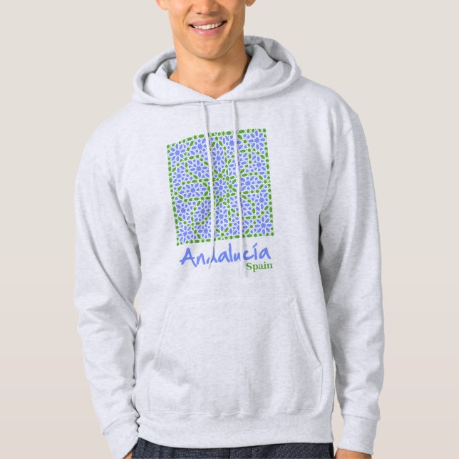 Andalusian Tiles 7 Hoodie (Front)