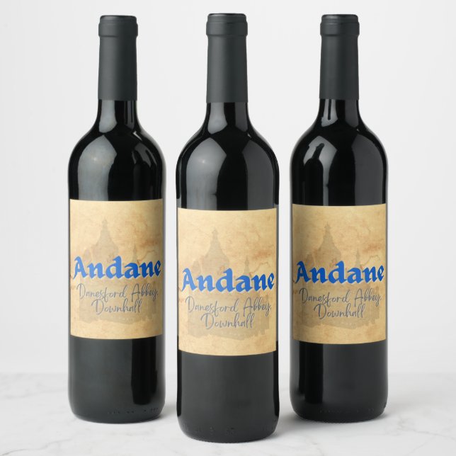 Andane - Wine Labels (Bottles)