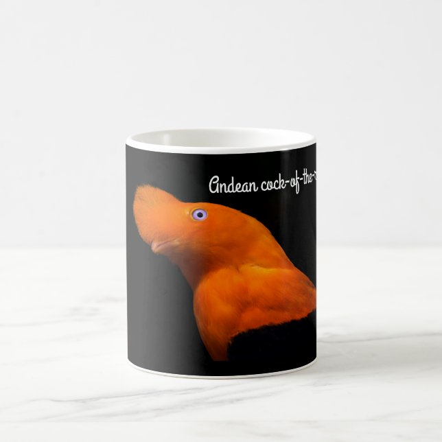 Andean cock-of-the-rock coffee mug (Center)