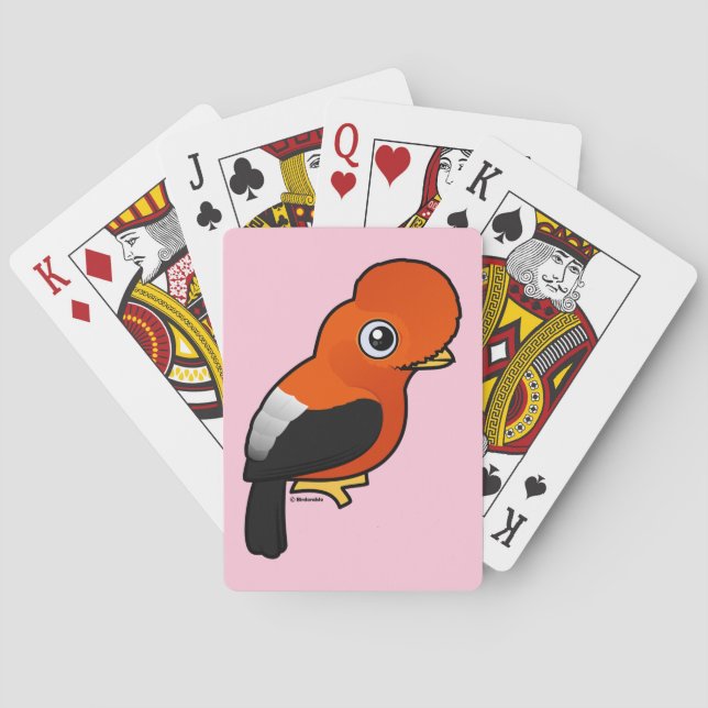 Andean Cock-of-the-rock Playing Cards (Back)