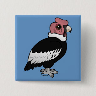 Andean Condor 15 Cm Square Badge