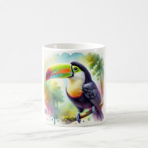 Andean grey breasted toucan 100924AREF147 - Waterc Coffee Mug