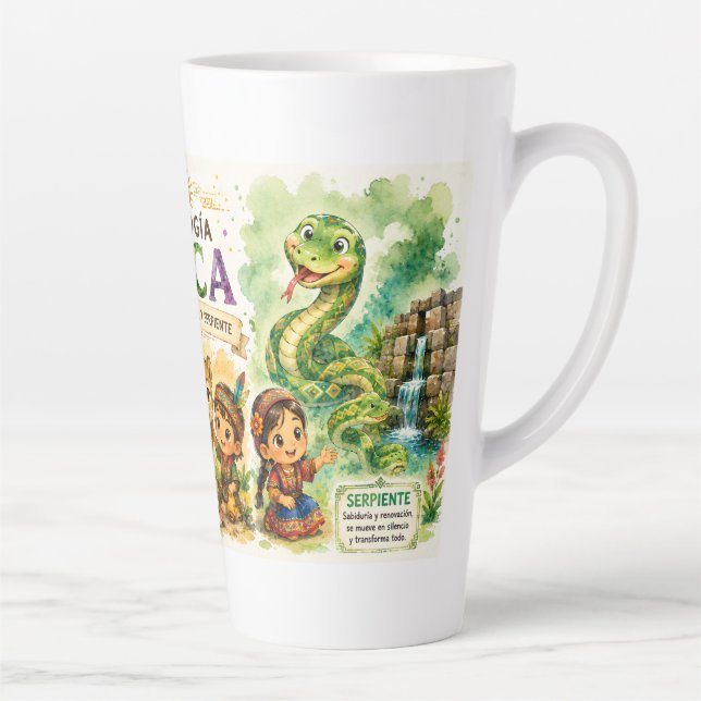 ANDEAN TRILOGY FOR KIDS LATTE MUG (Right)