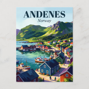 Andenes Norway Postcard