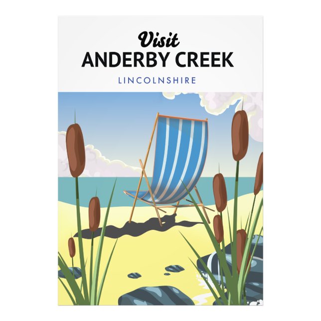 Anderby Creek Lincolnshire  Photo Print (Front)