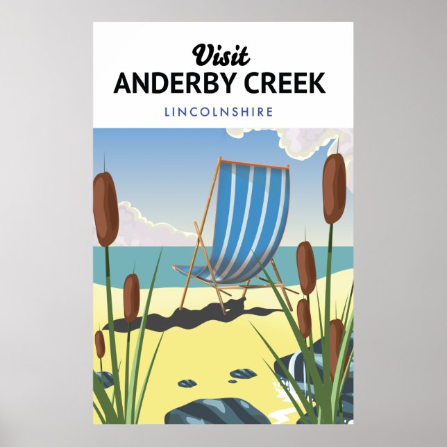 Anderby Creek Lincolnshire  Poster (Front)
