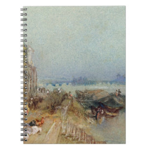 Andernach, 1817 (w/c with pen and black ink on wov notebook