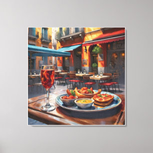 Anders Artistry* Tapas, A Taste Of Spain* Canvas Print