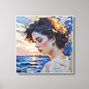 Anders Artistry* "The Glance" Canvas Print