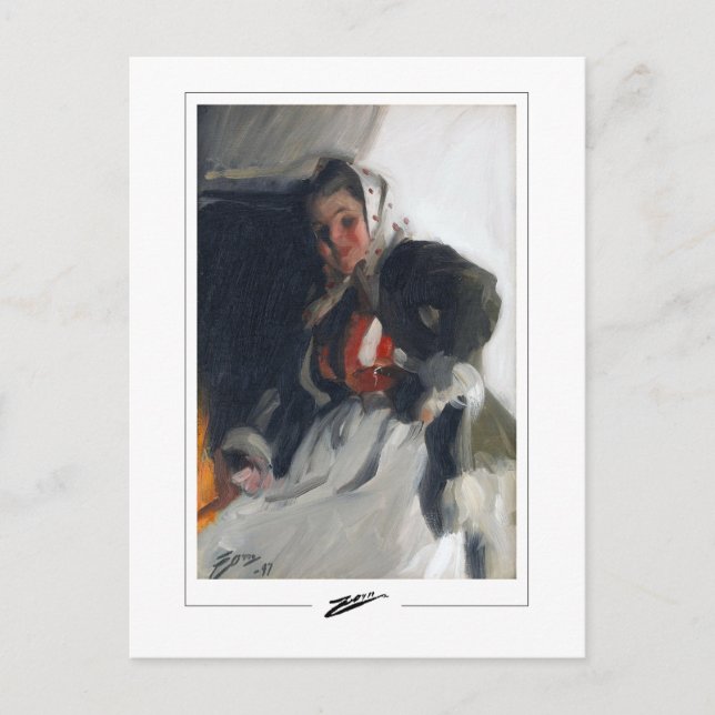 Anders Zorn #368 - Fine Art Postcard (Front)