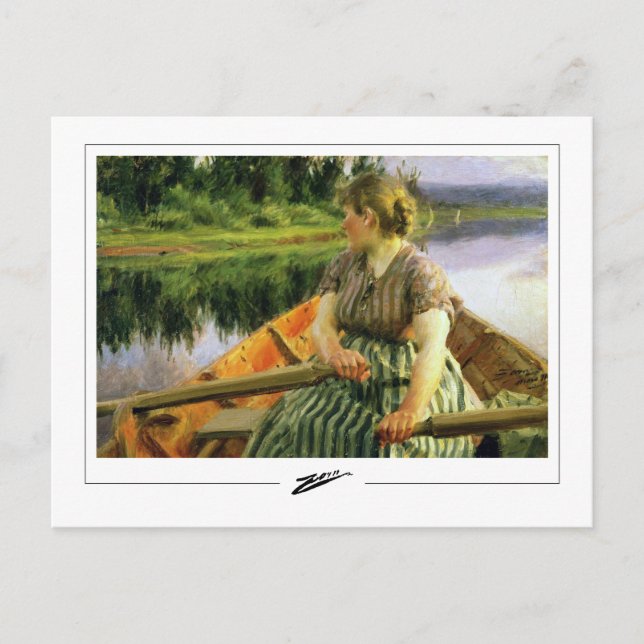Anders Zorn #51 - Fine Art Postcard (Front)