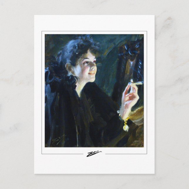 Anders Zorn #85 - Fine Art Postcard (Front)
