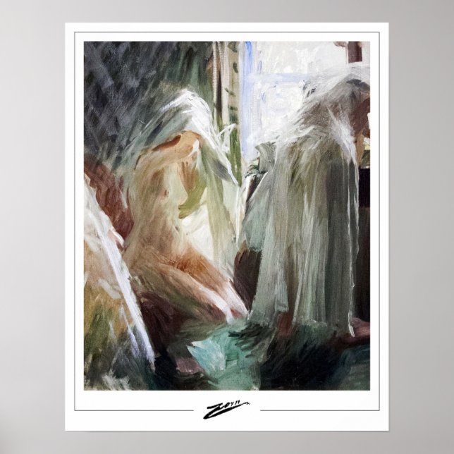 Anders Zorn Zedign Art Poster #12 (Front)