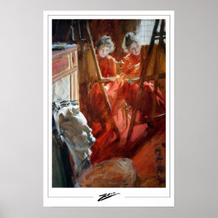 Anders Zorn Zedign Art Poster #366