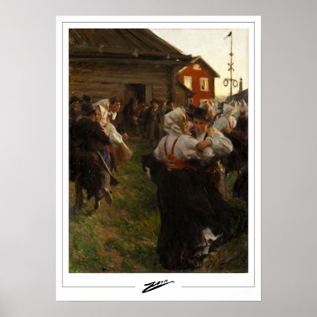 Anders Zorn Zedign Art Poster #72 (Front)