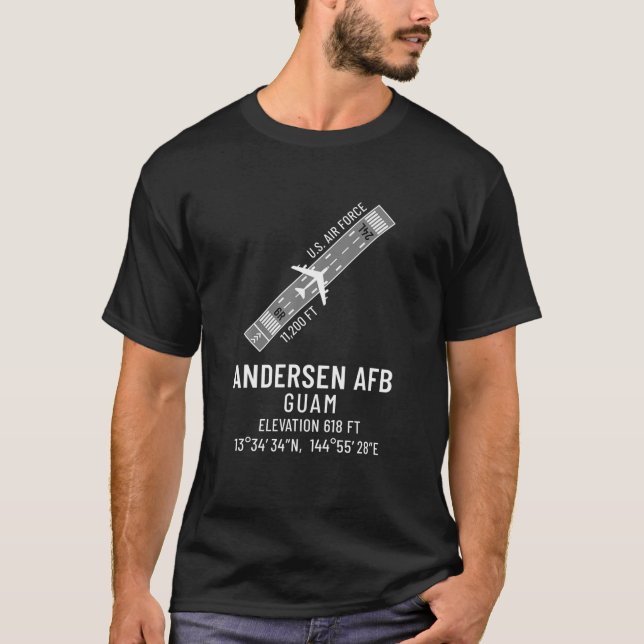 Andersen Air Force Base T-Shirt (Front)