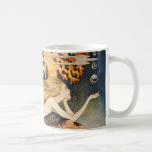 Andersen: Little Mermaid Drawing Coffee Mug