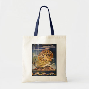 Andersen: Little Mermaid Drawing Tote Bag