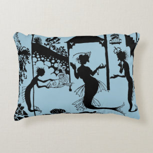 Andersen: Little Mermaid Silhouette Decorative Cushion