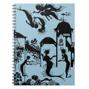Andersen: Little Mermaid Silhouette Notebook