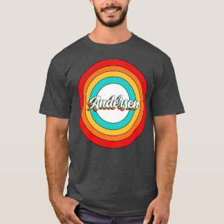 Andersen Name Shirt Vintage Andersen Circle