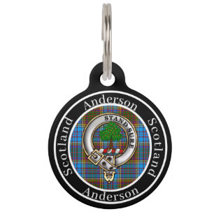 Anderson Badge & Tartan Personalized People ID Tag
